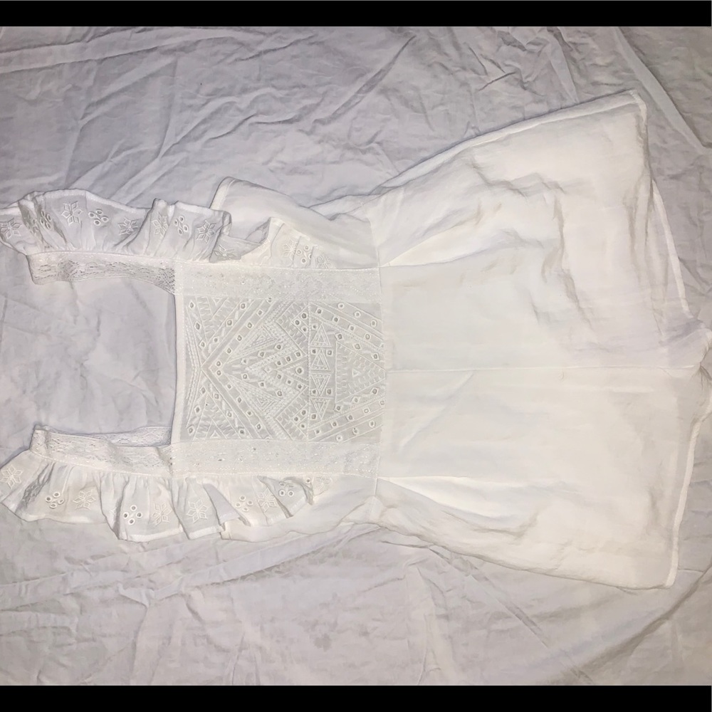 White Romper Size: S